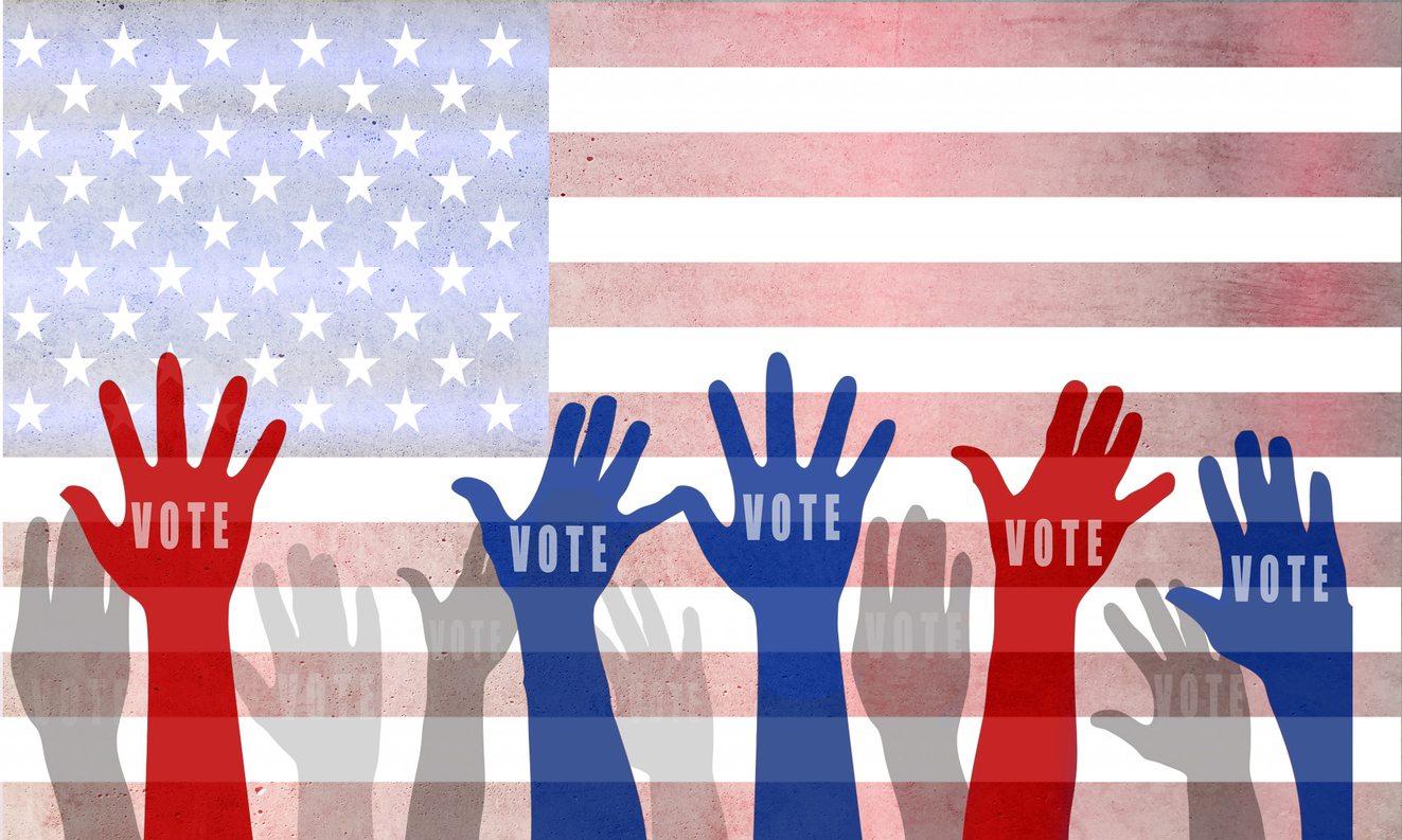 Time voting. Vote с флагами. Рисунки выборов президента Америки к презентациям. Голосуют обои.