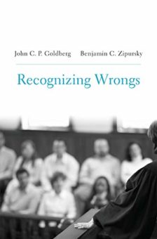 Cover for Recognizing Wrongs